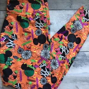 Mini Mouse Monster Halloween Leggings